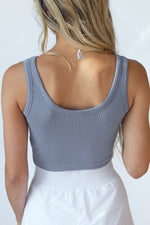 lorelei ribbed crop tank