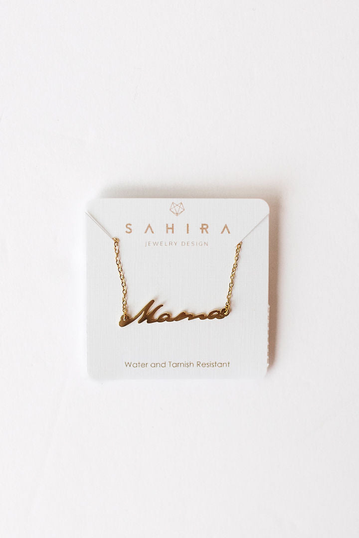 signature mama necklace