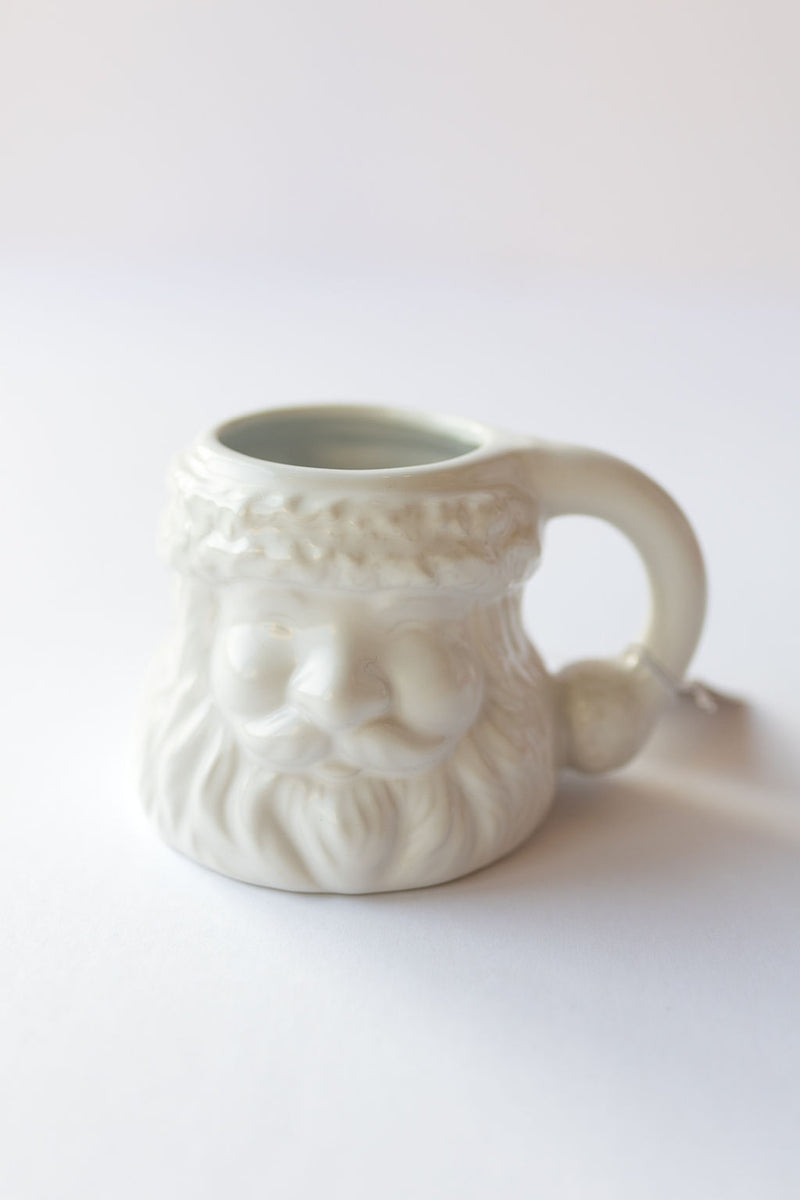 santa mug - white