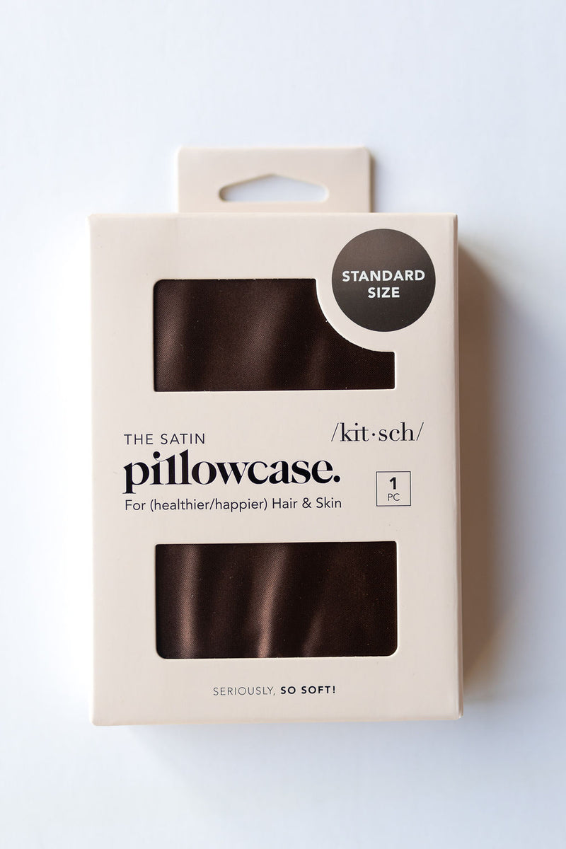 satin standard pillow case