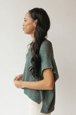 sweet as can be short sleeve sweater