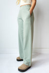 wide leg sweat pants