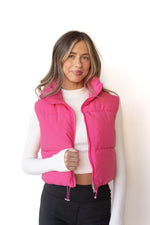 tessa crop puffer