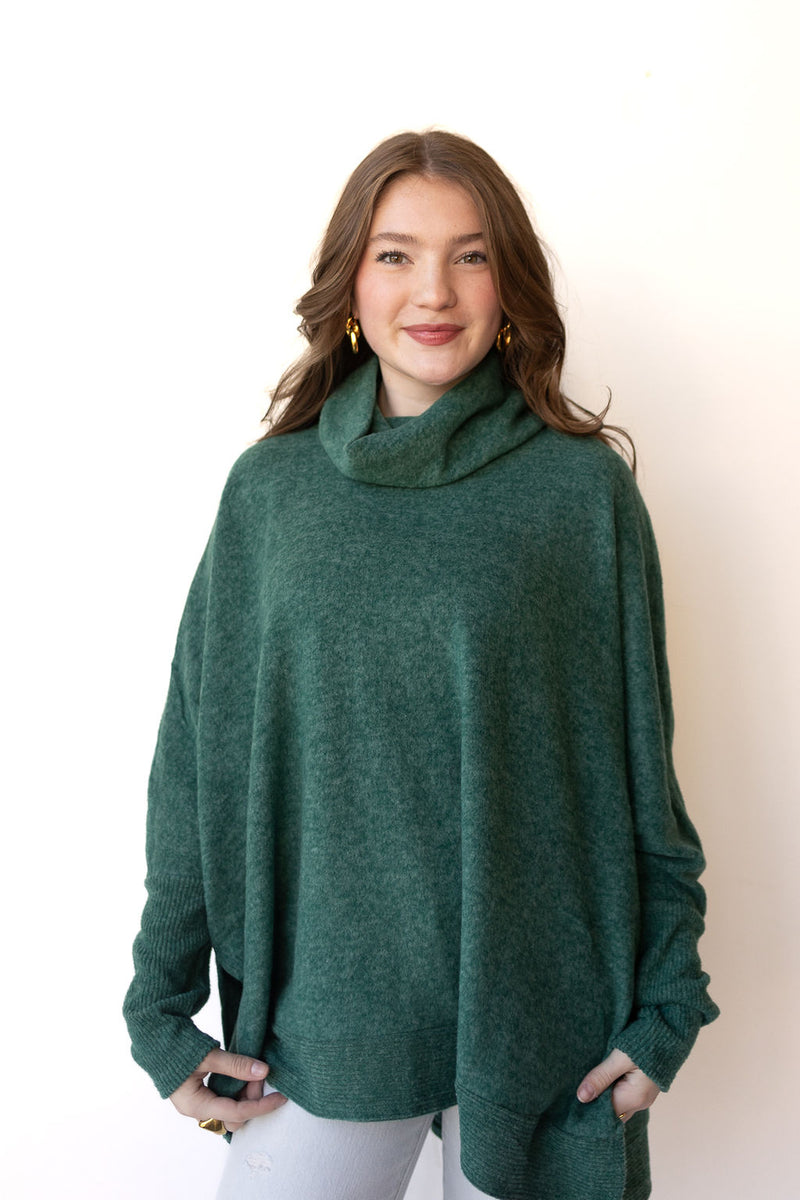 aveline cowl neck sweater