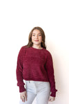 junia chenille sweater