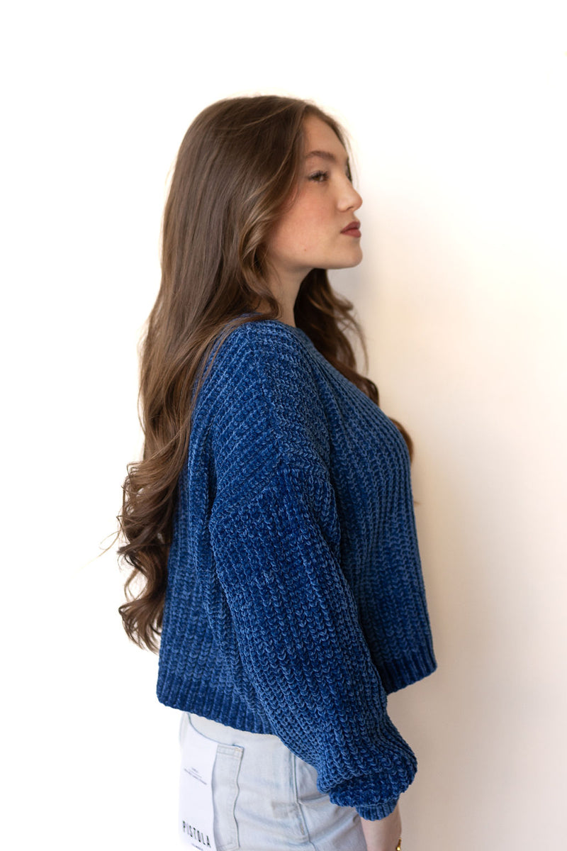 junia chenille sweater