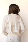 collins embroidered knit sweater