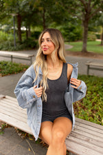 night after night denim jacket