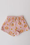 retro daisy short set