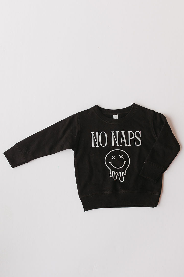 no naps pullover