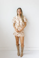 madeline floral skirt