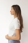 anaheim wide ribbed collar top