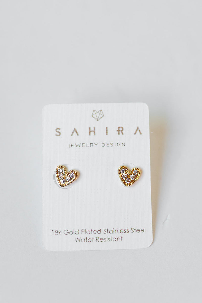 nia heart studs