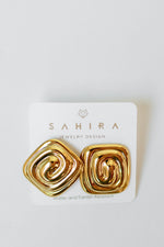 matilda swirl earrings