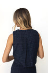 kennedy tweed vest