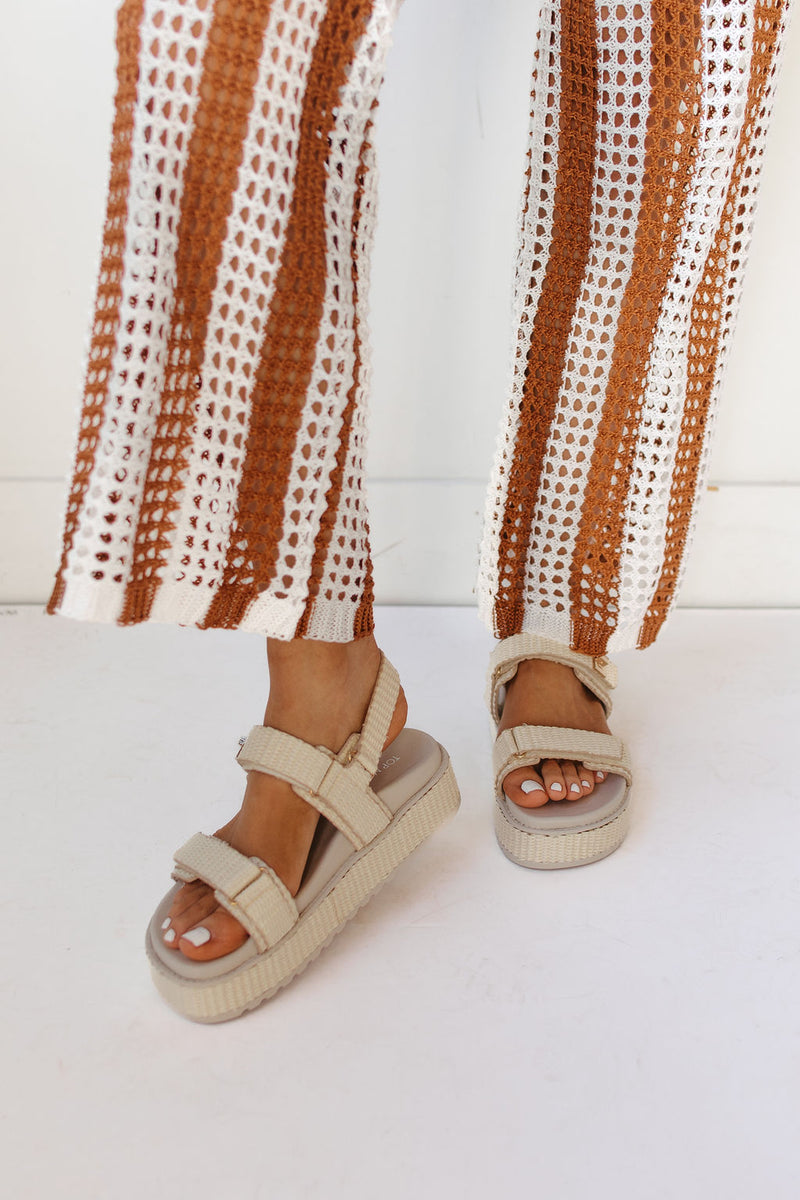 cove platform sandals