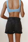 lisa classic denim shorts