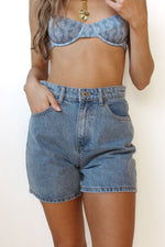 lisa classic denim shorts