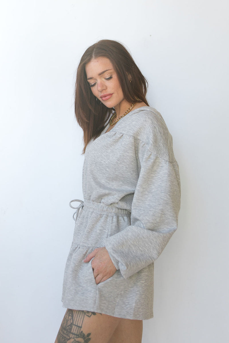 early riser hooded romper