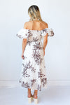 naomi floral maxi dress