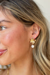 greta pearl earrings