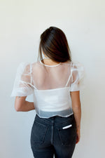 sheer liora blouse