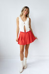 mode, addison tennis skirt