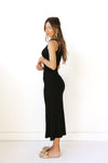 camille off shoulder maxi dress