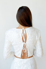 dollie sequin top