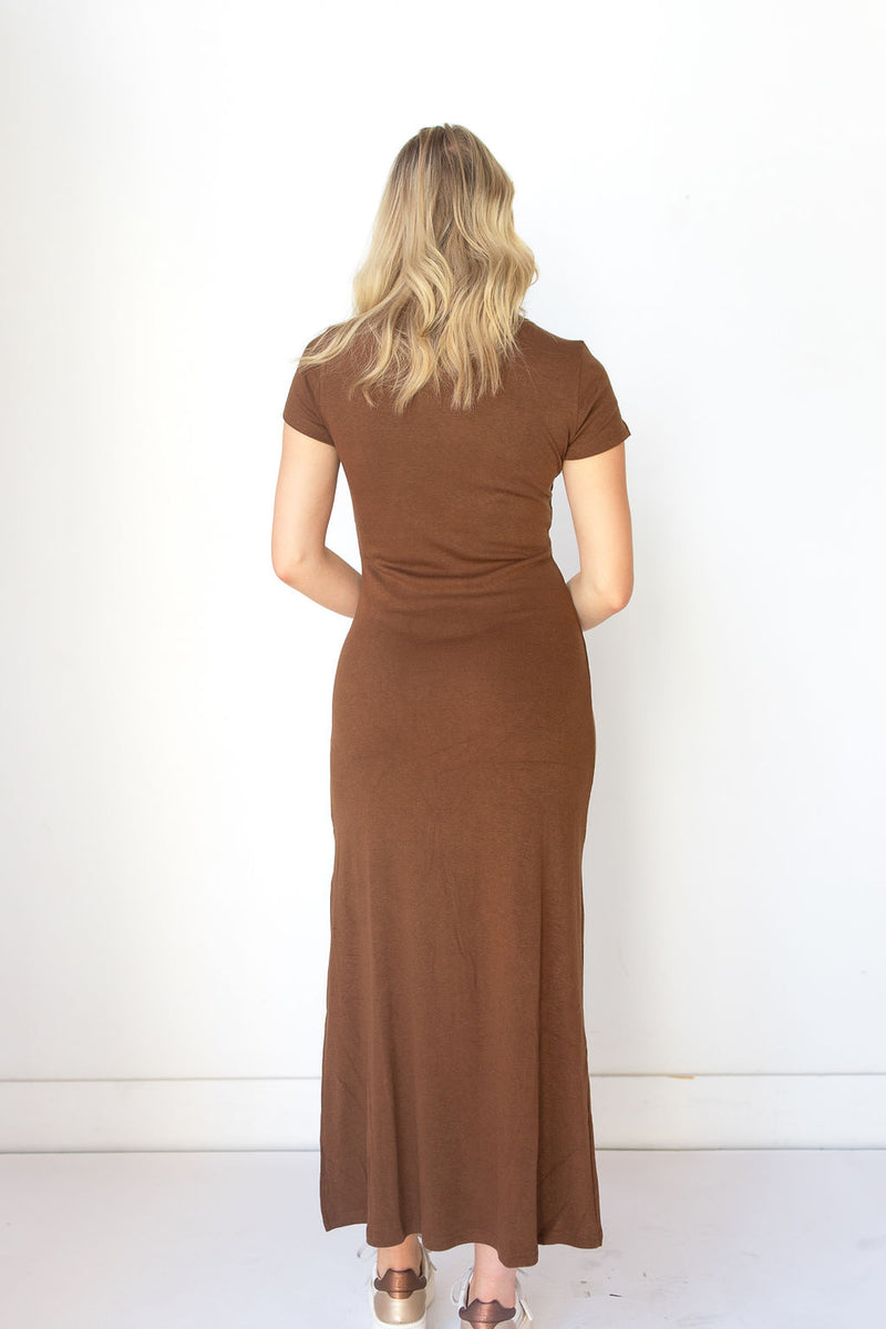 kendal jersey midi dress