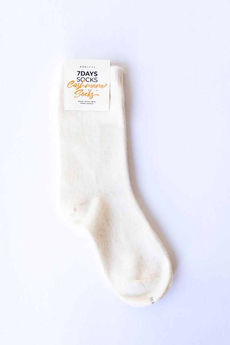 winter wool cashmere socks