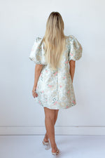 aurelia floral mini dress