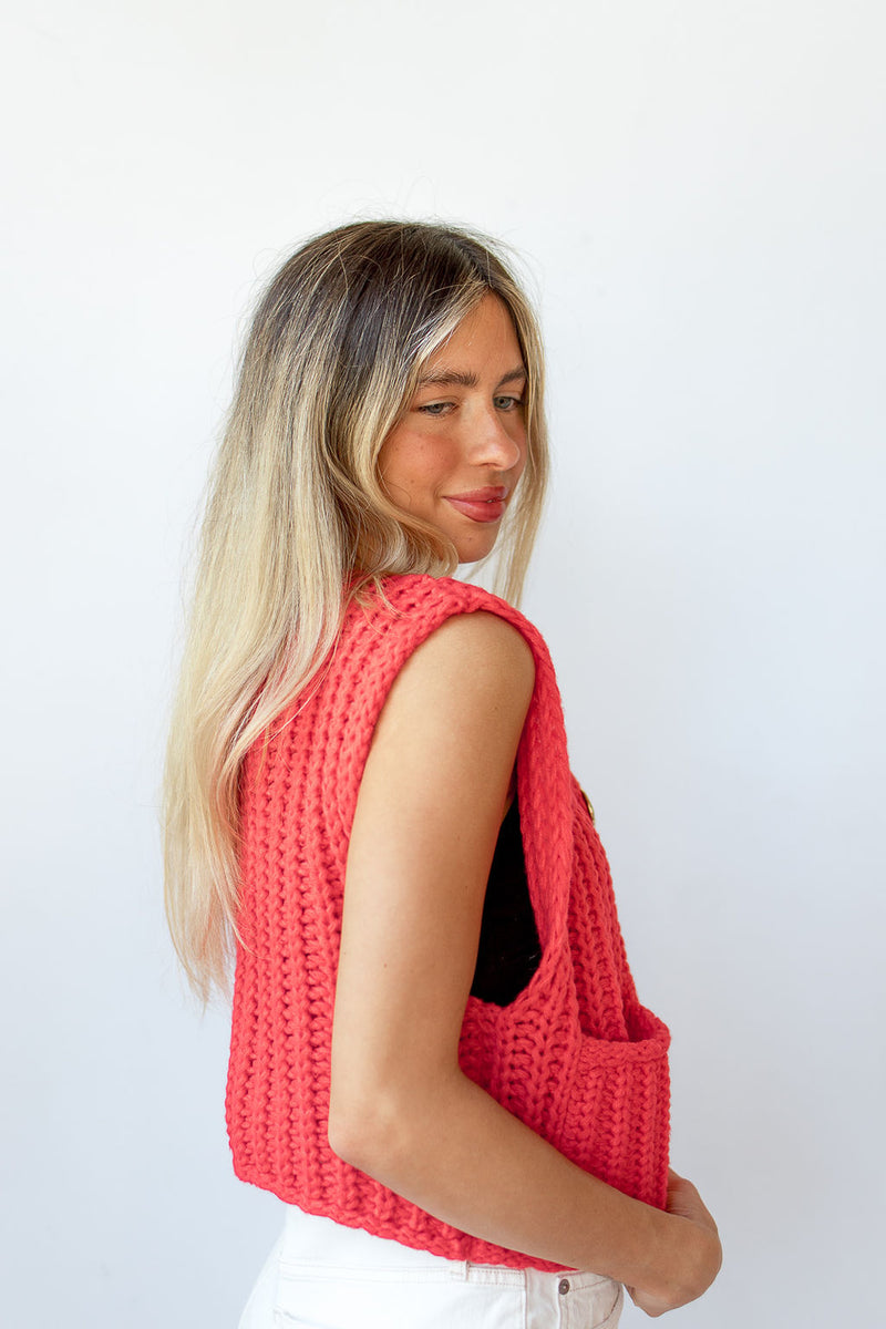 vesper knit vest