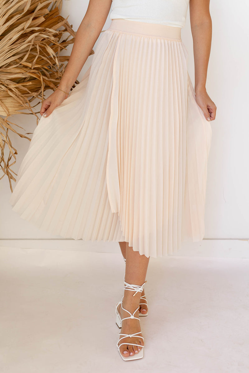 pleated to meet you skirt