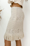 stevie fringe skirt