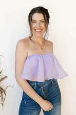 camila ruffle top