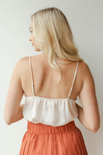 mode, spaghetti strap cami tank