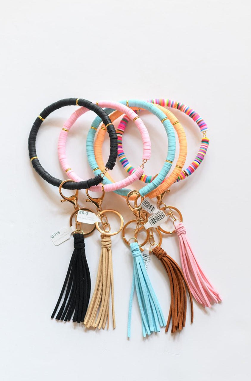 Boho Key Ring Bracelet