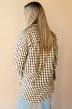 plaid jaquard jacket