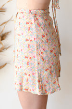 mode, southern charm floral skirt