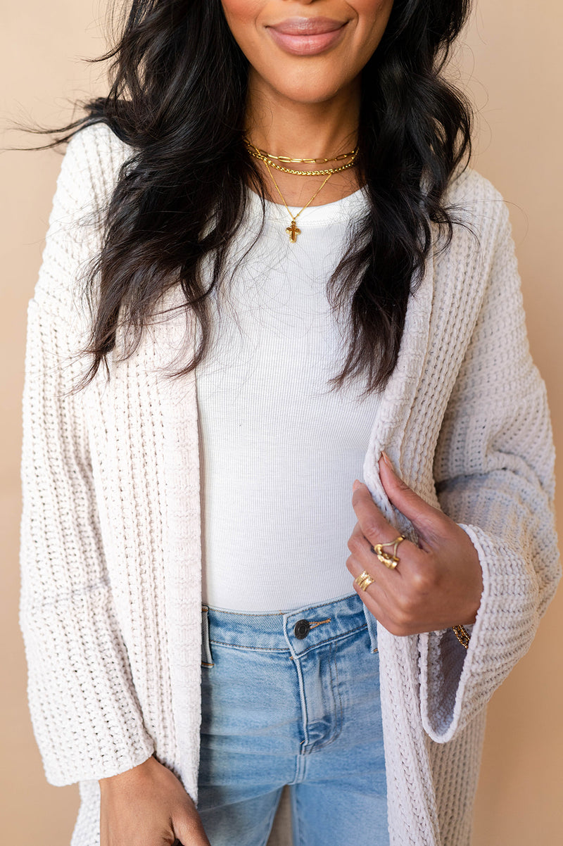 zuri oversized cardigan