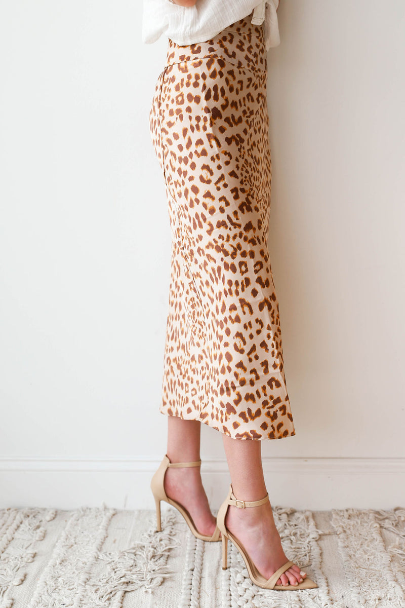 mode, free people leopard skirt