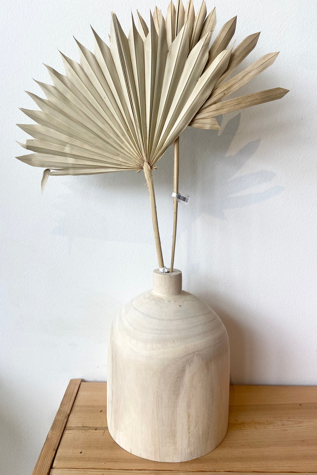 mode, quinn paulownia wood vase