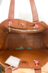 stanton tote, hazelnut