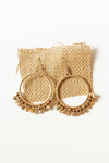 mode, gleam hoop earring